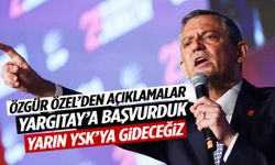 Özgür Özel: Yargıtay’a başvurduk, yarın YSK’ya gideceğiz