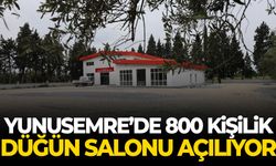 Yunusemre’de 800 kişilik düğün salonu açılıyor