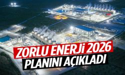 Zorlu Enerji 2026 planını açıkladı