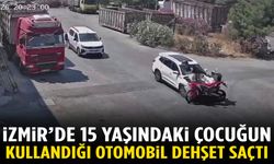15 yaşındaki çocuğun kullandığı otomobil dehşet saçtı