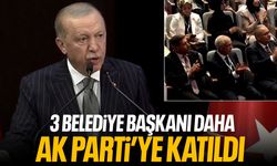 3 belediye başkanı AK Parti'ye katıldı