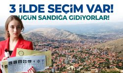 3 ilde seçim var: Halk sandığa gidiyor! AK Parti, CHP, MHP...