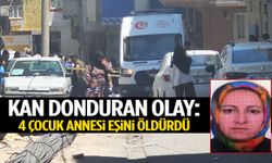 4 çocuk annesi eşini öldürüp intihar süsü verdi