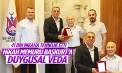 41 bin nikaha tanıklık etti… Manisa’da nikah memuru Başkurt’a duygusal veda!