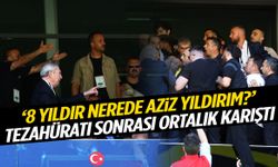 ‘8 yıldır nerede Aziz Yıldırım?’ tezahüratı sonrası ortalık karıştı!