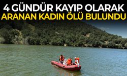 4 gündür kayıp olarak aranan kadın ölü bulundu