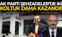 AK Parti Şehzadeler’de iki koltuk daha kazandı!