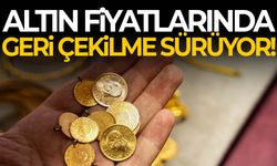 Altın fiyatlarında geri çekilme sürüyor!
