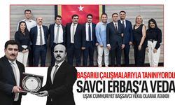 Başarılı çalışmalarıyla tanınıyor... Savcı Erbaş'a veda