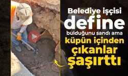 Belediye işçisi define bulduğunu sandı ama küpün içinden çıkanlar şaşırttı