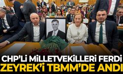 CHP’li Milletvekilleri Ferdi Zeyrek’i TBMM’de andı