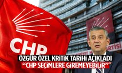 Özgür Özel’den flaş açıklama: “CHP seçimlere giremeyebilir”