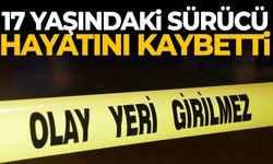 Servis minibüsüyle çarpışan 17 yaşındaki sürücü hayatını kaybetti