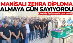Manisalı Zehra diploma almaya gün sayıyordu… Otobüs faciasında can verdi!