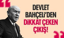 Devlet Bahçeli'den dikkat çeken çıkış!