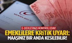 Emeklilere kritik uyarı: Maaşınız bir anda kesilebilir!