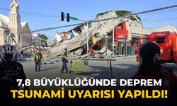 Filipinlerde 7.8 büyüklüğünde deprem