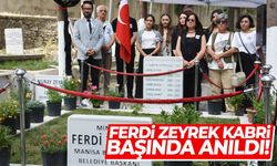 Manisalılar, Ferdi Zeyrek’i vefatının yıldönümünde kabri başında andı