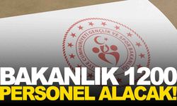 Gençlik ve Spor Bakanlığı 81 ilde 1200 personel alacak!