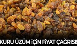 Kuru üzüm için fiyat çağrısı!