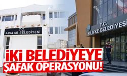 İki belediyeye şafak operasyonu! Başkanlar gözaltında