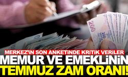 Merkez’in verileri önemli ipuçları veriyor... İşte memur ve emeklinin temmuz zammı!