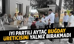 İYİ Parti Manisa’dan buğday üreticilerine destek