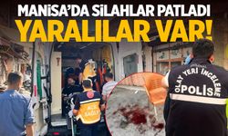 Kahvehane önünde silahlar patladı! Manisa'da yaralılar var...