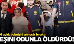 Kan donduran cinayet... Eşini odunla döverek öldürdü!