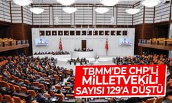 TBMM'de CHP'li milletvekili sayısı 129'a düştü