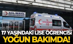 17 yaşındaki lise öğrencisi yoğun bakımda!