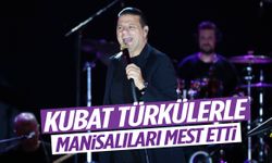 Kubat türkülerle Manisalıları mest etti!