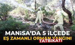 Manisa orman yangınlarına hazırlanıyor!