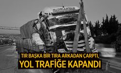 Manisa'da 2 tır kazaya karıştı
