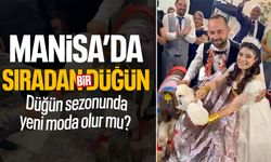 Manisa'da altın devri bitiyor! Gelin ve damada bakın ne taktılar