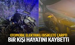 Manisa’da feci kaza… Otomobil elektrikli bisiklete çarptı: 1 ölü