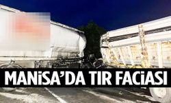 Manisa’da iki tır çarpıştı: 1’i ağır 2 yaralı