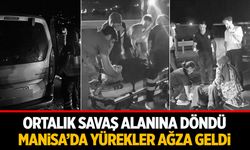 Manisa'da kaza: Ortalık savaş alanına döndü