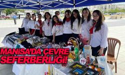 Manisa’da liseli öğrencilerden çevre seferberliği... Projeleri çok beğenildi!