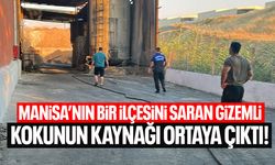 Manisa'nın ilçesini saran kokunun kaynağı ortaya çıktı!