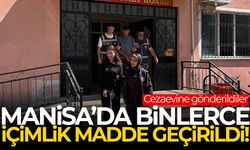 Manisa’da binlerce içimlik madde yakalandı! Cezaevine gönderildiler…