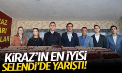 Kirazın en iyisi Selendi’de yarıştı