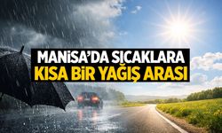 Manisa'ya ani yağış ikazı! Bir açacak bir kapanacak
