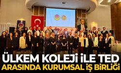Ülkem Koleji ile TED arasında kurumsal iş birliği