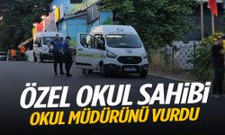 Özel okul sahibi, okul müdürünü vurdu!