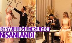 Salihlili müzisyen Asil Gök ile Derya Uluğ evlilik yolunda ilk adımı attı!