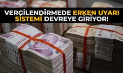 Vergilendirmede erken uyarı sistemi devreye giriyor!