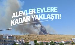 Yangın evlere kadar yaklaştı! 7 uçak kaldırıldı...