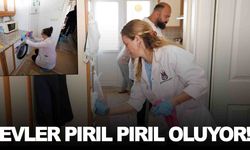 Şehzadeler’den evde temizlik hizmeti... Yaşlı ve engelli vatandaşların evleri temizleniyor