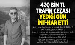 420 bin TL trafik cezası yediği gün canına kıydı